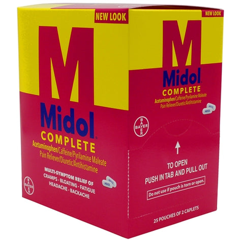 Midol Complete Loose Box - 25CT