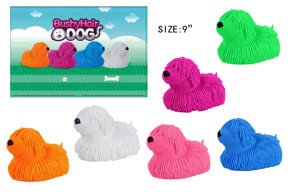 Bushy Hair Animal: Dog (6CT)