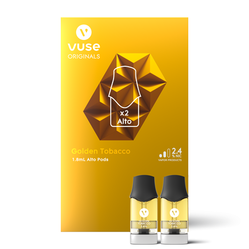 Vuse Pods: Golden Tobacco 2Pack (5CT)