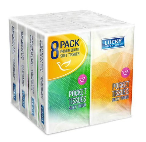 Lucky Pocket Tissue 10's (8CT)
