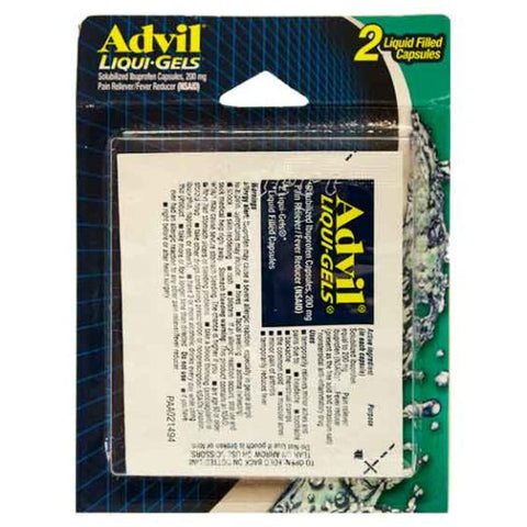 Blister Pack: Advil Liqui Gels 2's (12CT)
