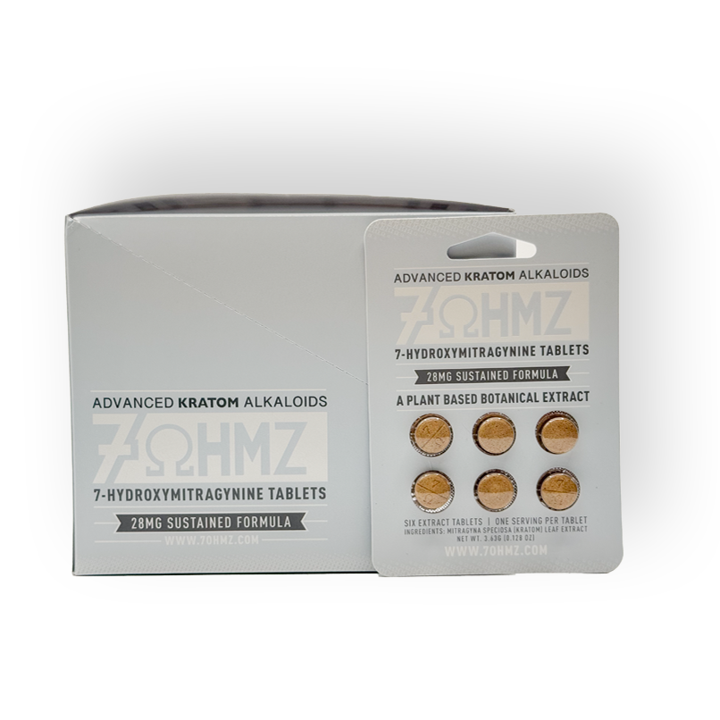 7-Ohmz Gray: 6's Rapid Release Tablets - 28MG (20CT)