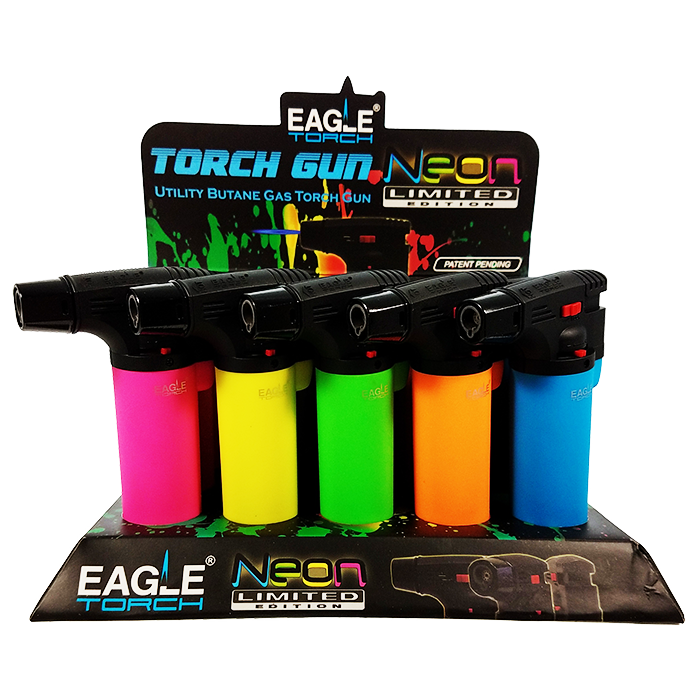 Eagle Torch Lighters: Angle Jumbo Torch - PT101N (15CT)