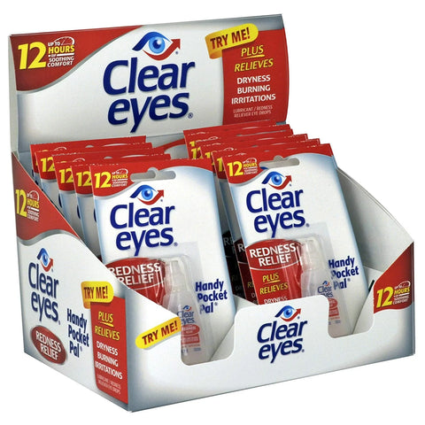 Clear Eyes 0.2oz Blister Pack Display