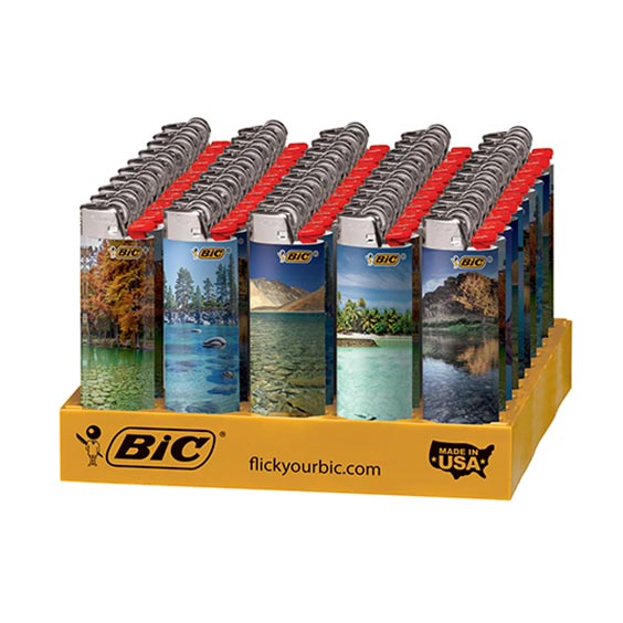 Bic Lighters: Landscape Design (50CT)