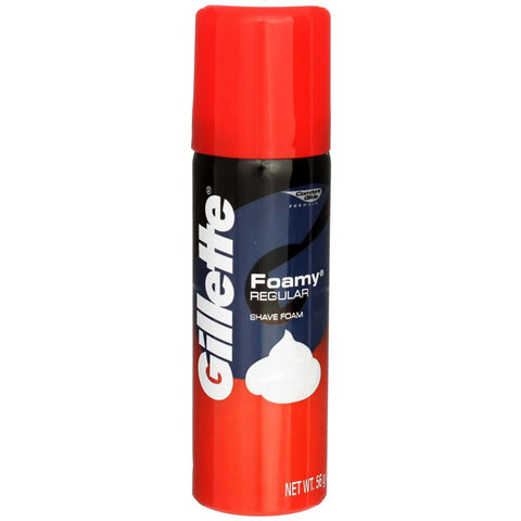 Gillette Foamy: Regular 2oz *Travel Size*