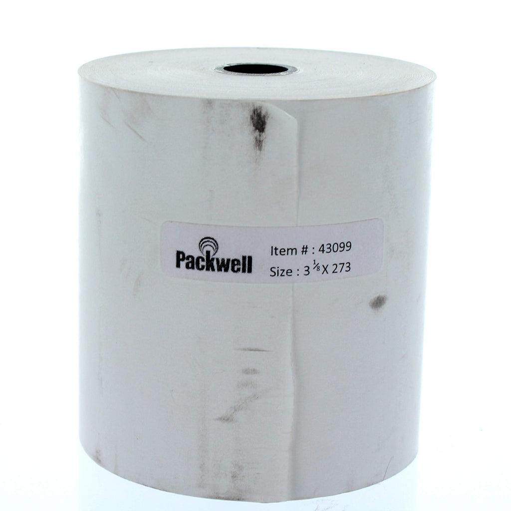 Thermal Paper Roll 3-1/8x273 - 43099 (50CT)