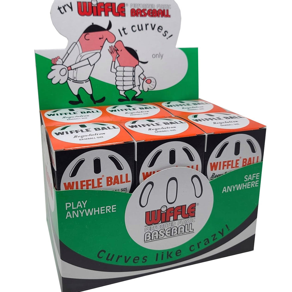 Wiffle Baseball Balls Display
