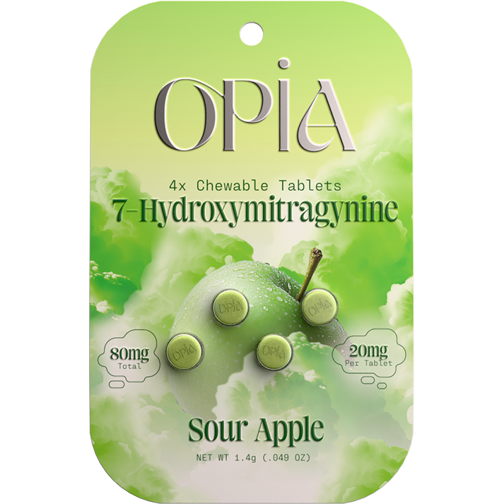 Opia 7-Hydroxy: Sour Apple 4's (10CT)
