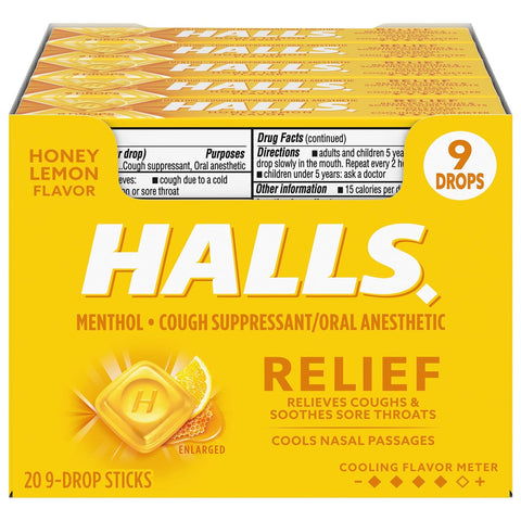 Halls Stick: Honey Lemon