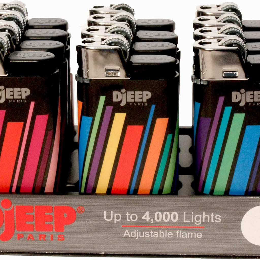 DJEEP Lighter Display: Rainbow Tech (36CT)