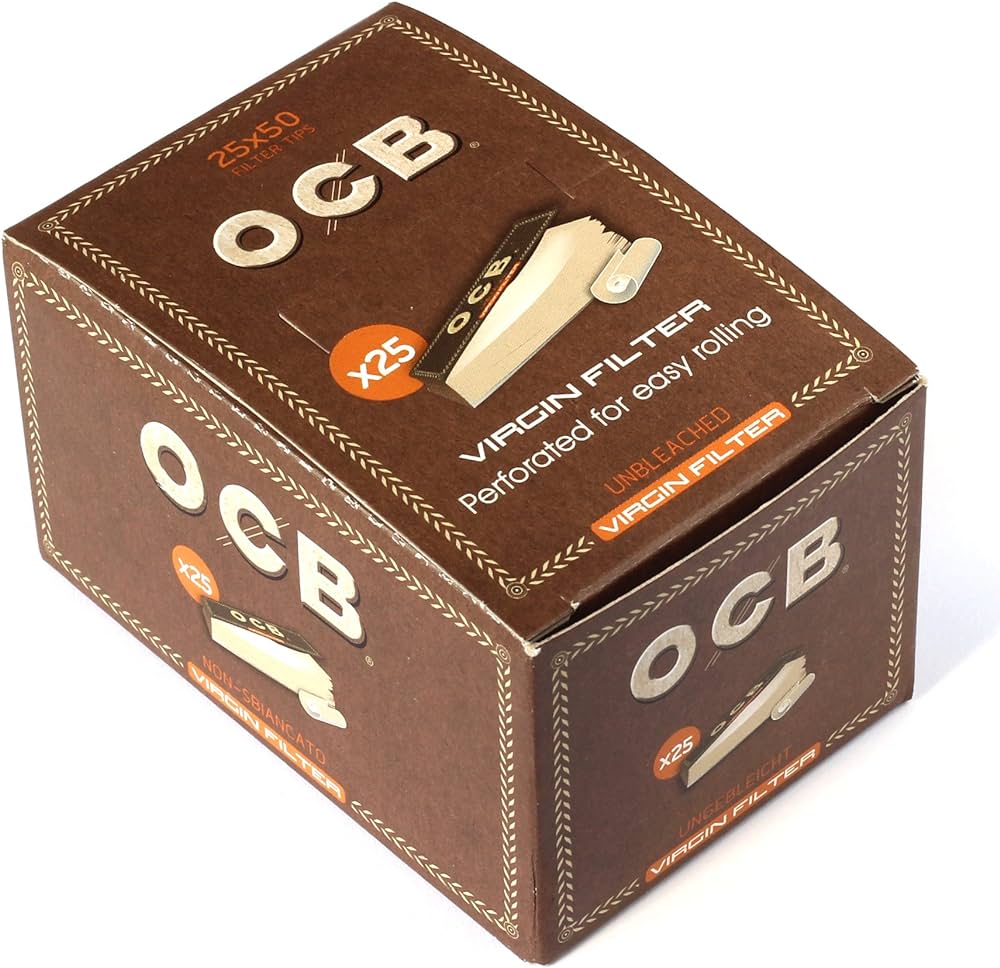 OCB Tips: Virgin Unbleached Brown