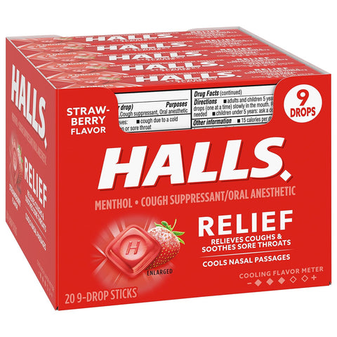 Halls Stick: Strawberry