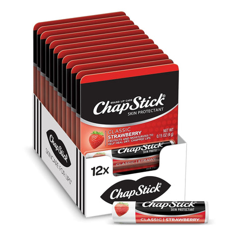 Chapstick Classic Strawberry Blister Pack (12CT)