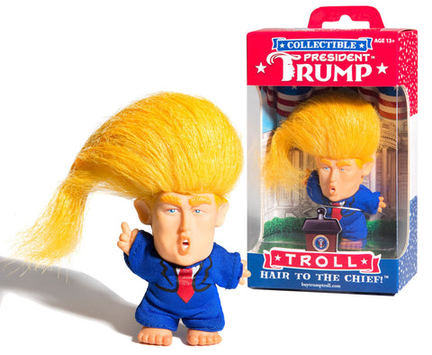 Trump Collectible Troll Doll Display (12CT)