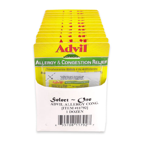 Blister Pack: Advil Allergy & Congestion 1's (12CT)