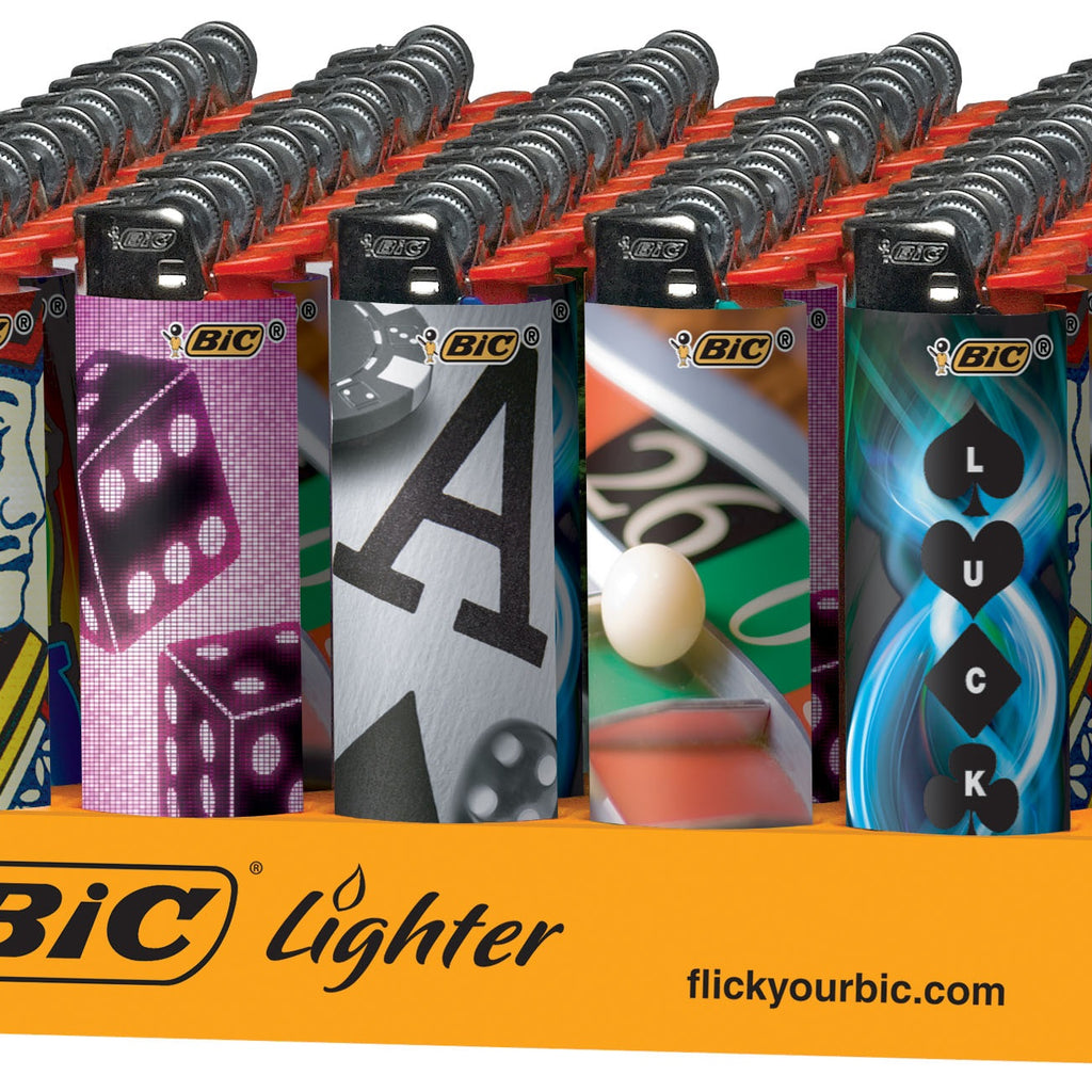Bic Lighters: Casino Design (50CT)