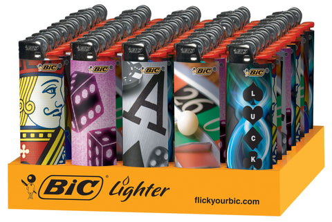 Bic Lighters: Casino Design (50CT)