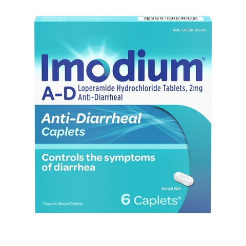 Imodium Tablets: A-D (6CT)