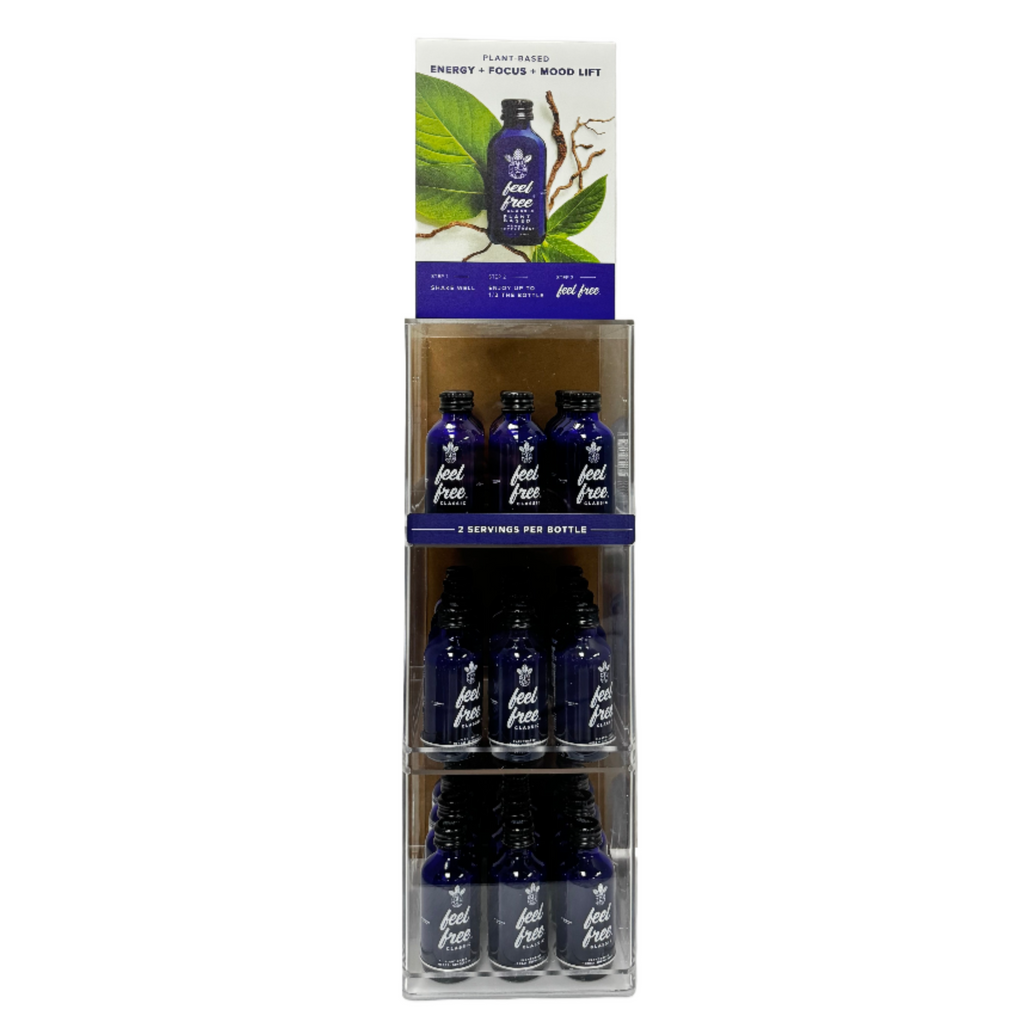 Feel Free Kava Kratom Display