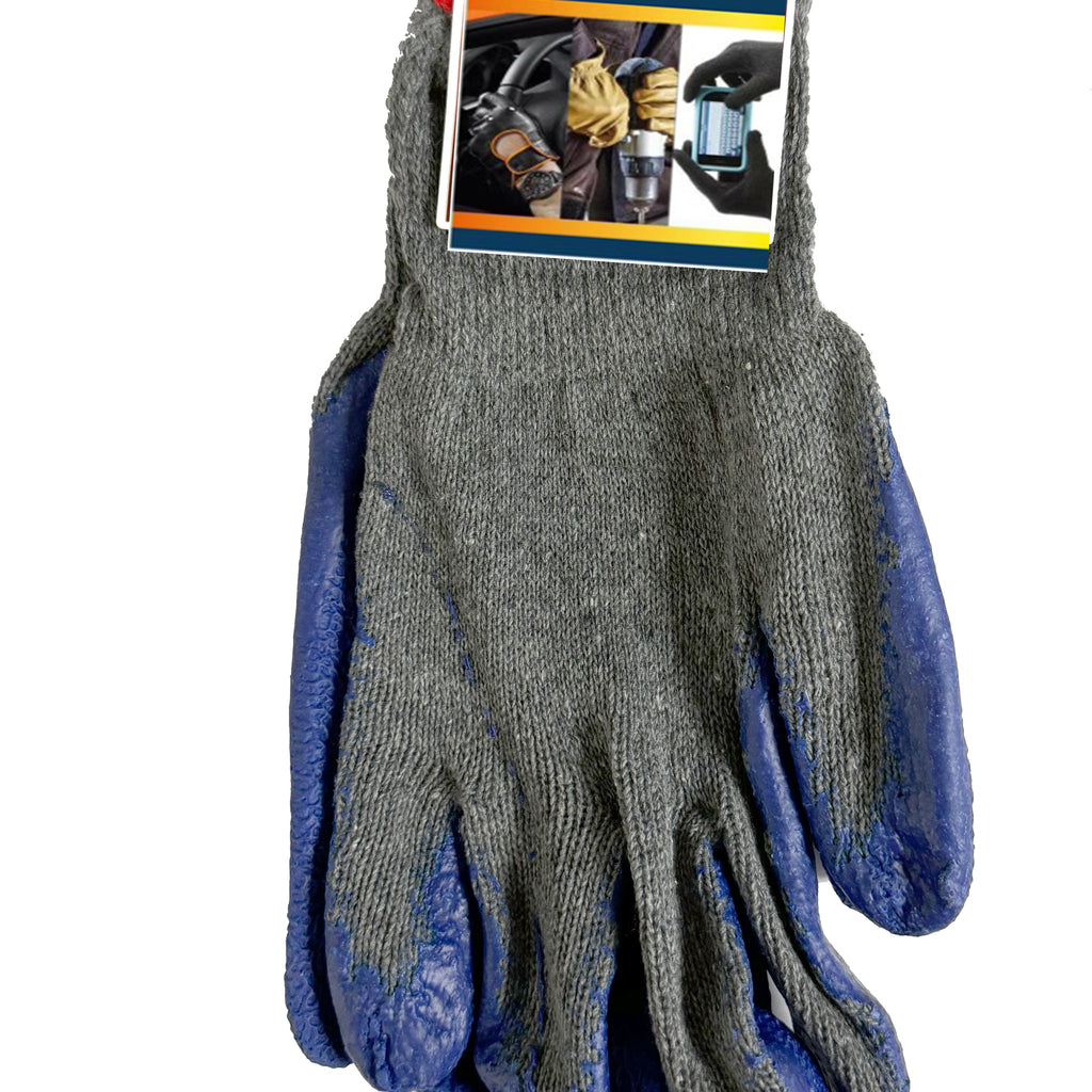 iCool Economy Work Gloves - Blue / Gray