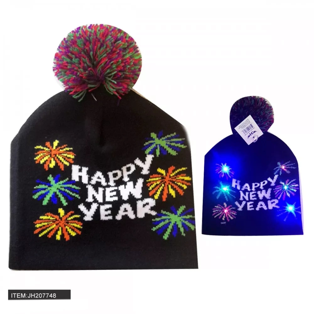 Lighted Hat: Beanie (12CT) - 207748