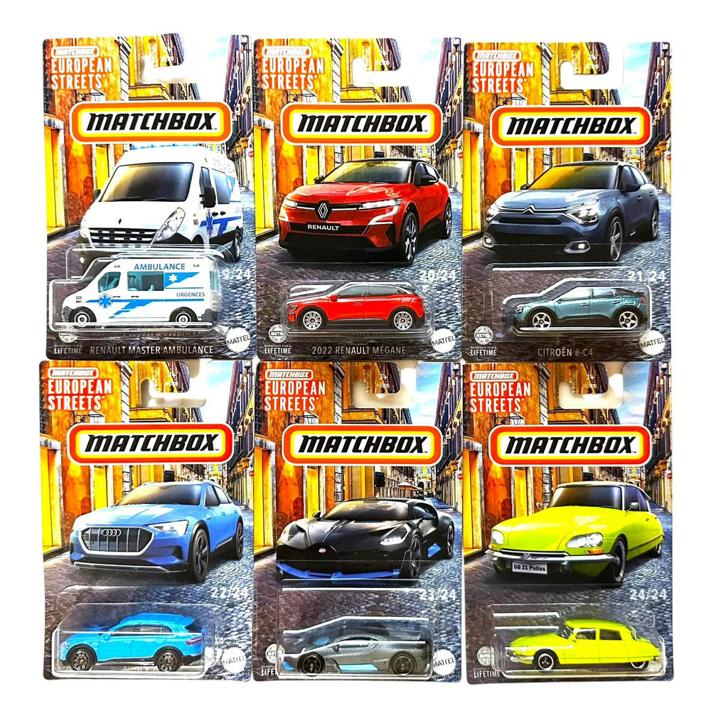 Matchbox Cars: European Streets Edition