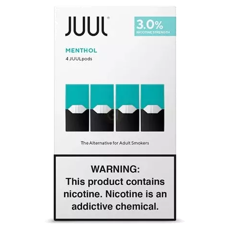 Juul Pod Menthol 3% - 4Pack – ABC Products Inc.