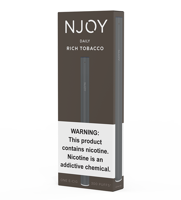 NJOY DAILY Disposable: Rich Tobacco 4.5%