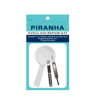 Piranha Eye Glass Repair Kit – abcproductsinc