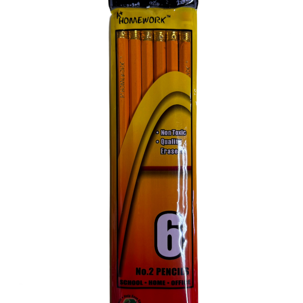 Yellow #2 Pencil 6Pack