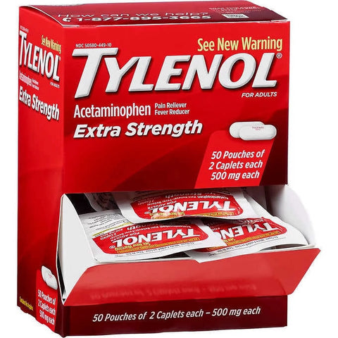 Tylenol Loose Box - 50CT