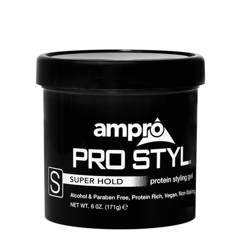 Ampro Pro Styl Hair Gel: Super Hold 6oz