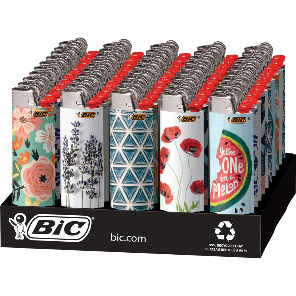 Bic Lighters: Countryside Design (50CT)