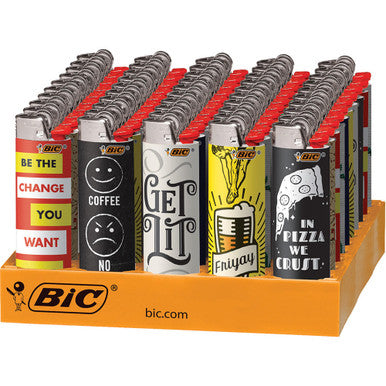 Bic Lighters: Trendsetter Design (50CT)