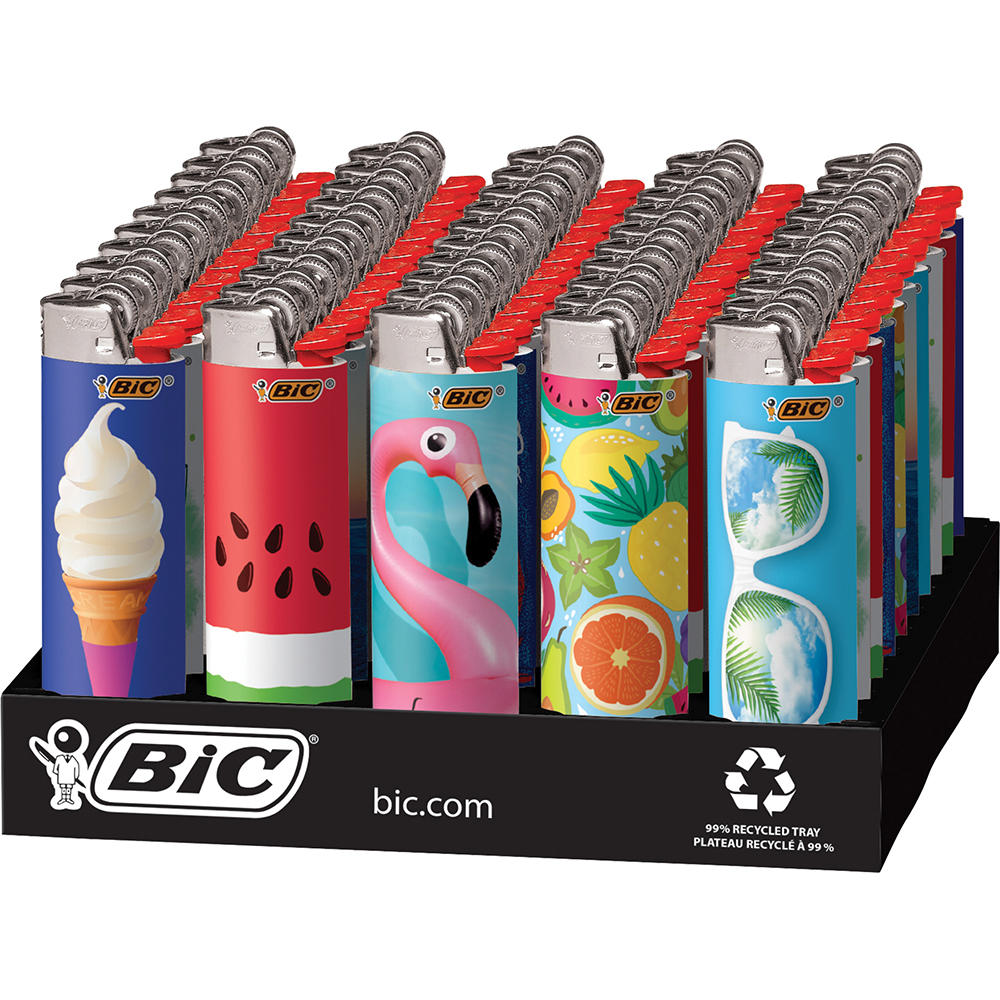 Bic Lighters: Vacation Design (50CT)