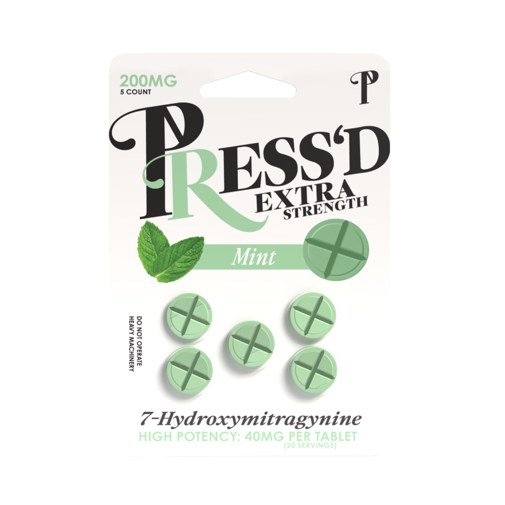 Press'd Extra Strength Capsules 200MG: Mint (10CT)