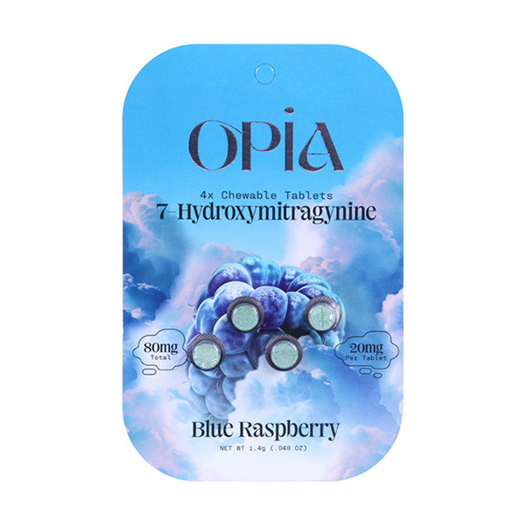 Opia 7-Hydroxy: Blue Raspberry 4's (10CT)