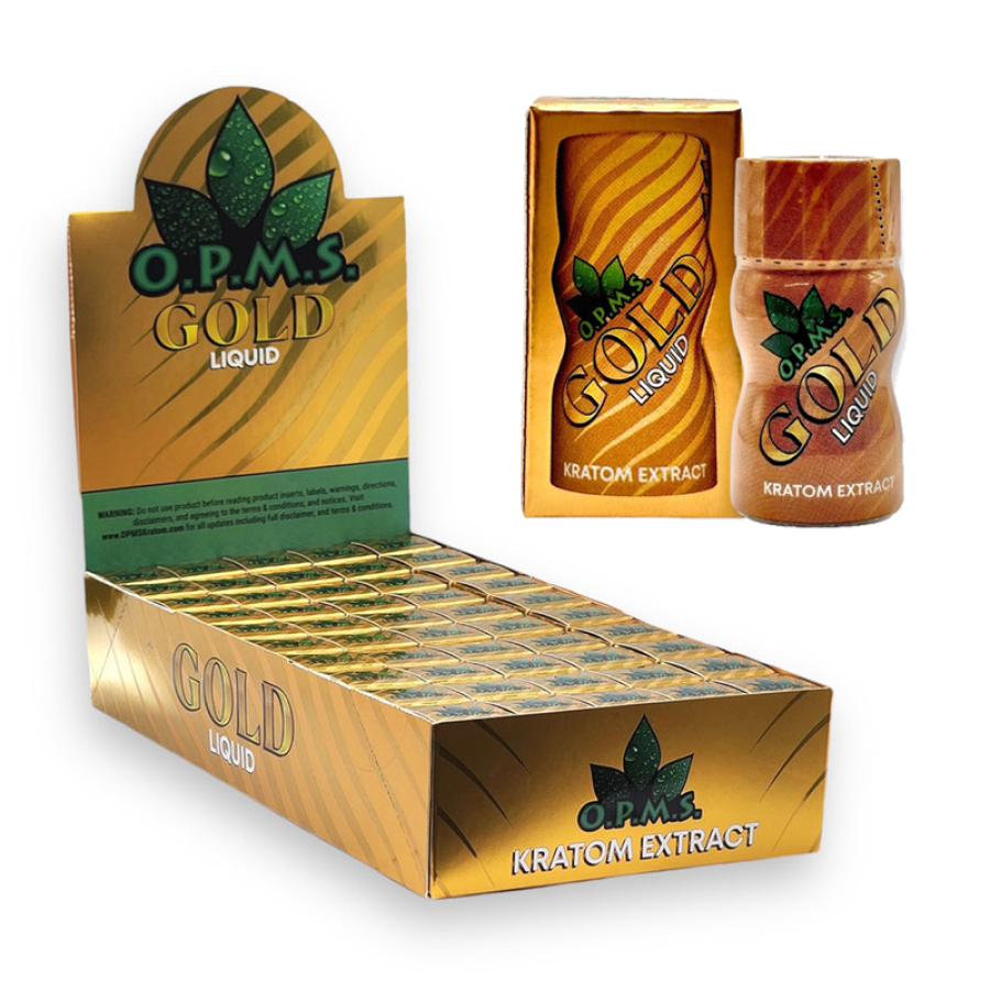 OPMS Kratom Shot: Gold (50CT)
