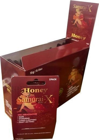 Herbal Supplement: Samurai Honey 2Pack (12CT)