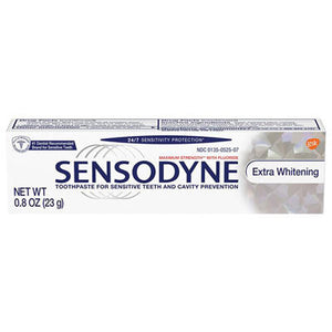 Sensodyne Toothpaste: Extra Whitening 0.8oz