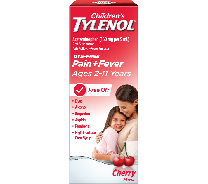 Tylenol Children's Dye Free 4oz - Cherry