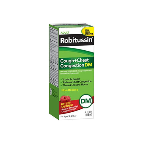 Robitussin Cough+Chest Congestion DM 4oz