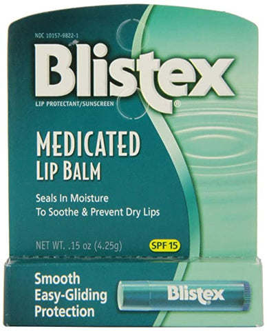 Blistex Medicated Lip Balm - Green