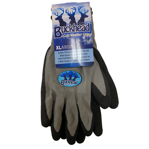 Buckhead Cold Weather Gray Gloves (12CT)