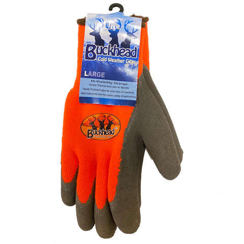 Buckhead Cold Weather Orange Gloves (12CT)