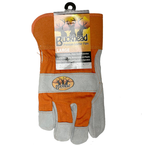 Buckhead Premium Leather Palm Gloves (12CT)
