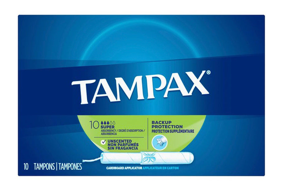 Tampax Super 10's (Green)