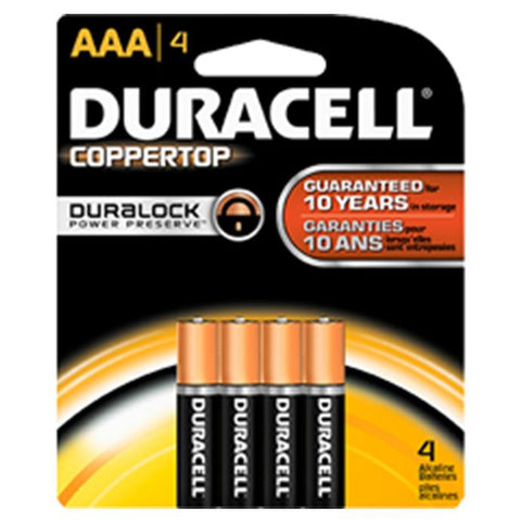Duracell Battery AAA4 *USA*