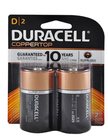 Duracell Battery D2 *USA*